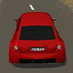 3D Kırmızı Araba Yarış Oyunu